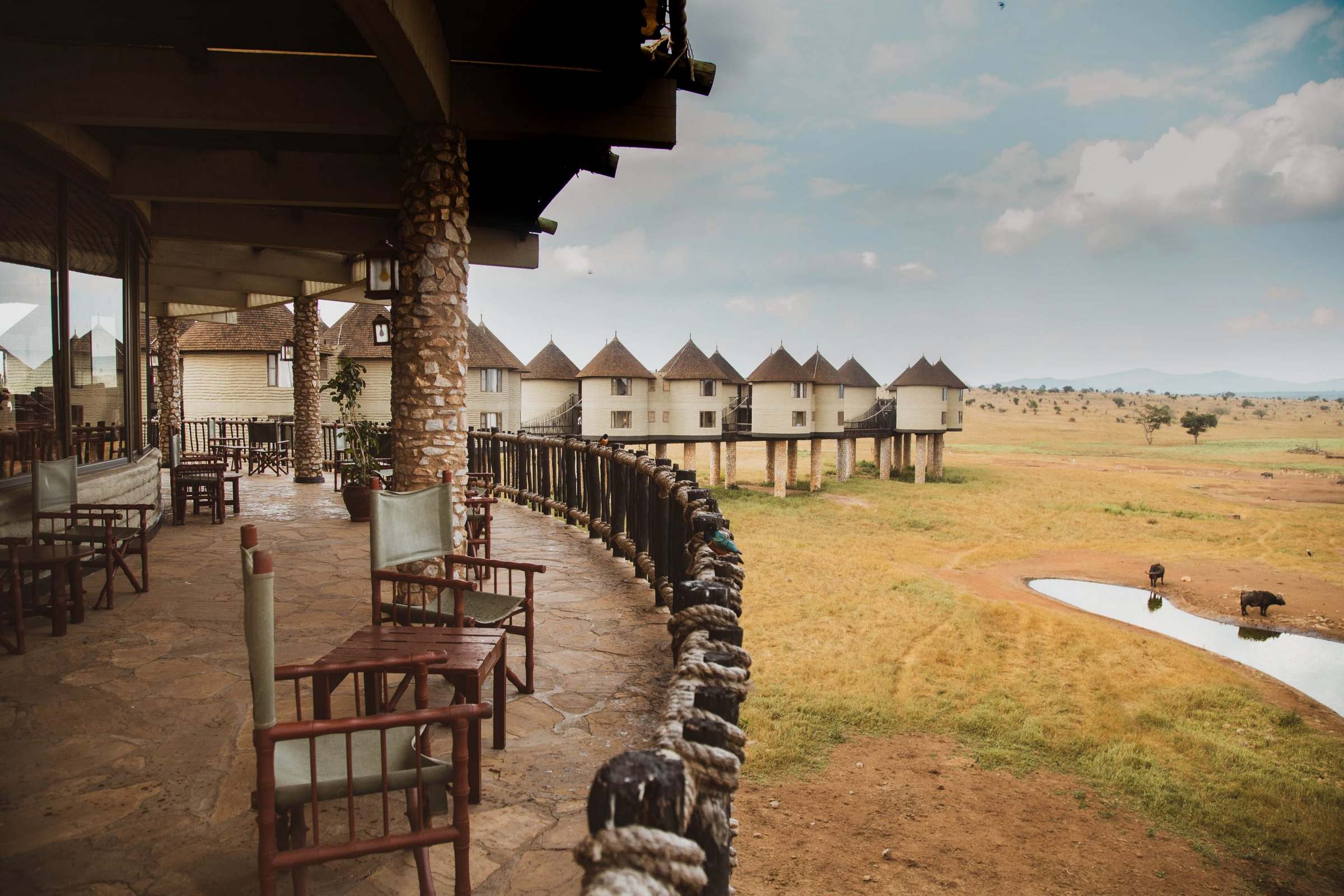 Scenic views at Salt Lick Tsavo